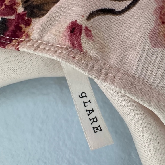 Mini dress flower print in a size S - Picture 7 of 7